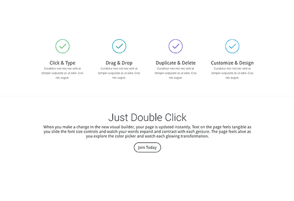 double-click